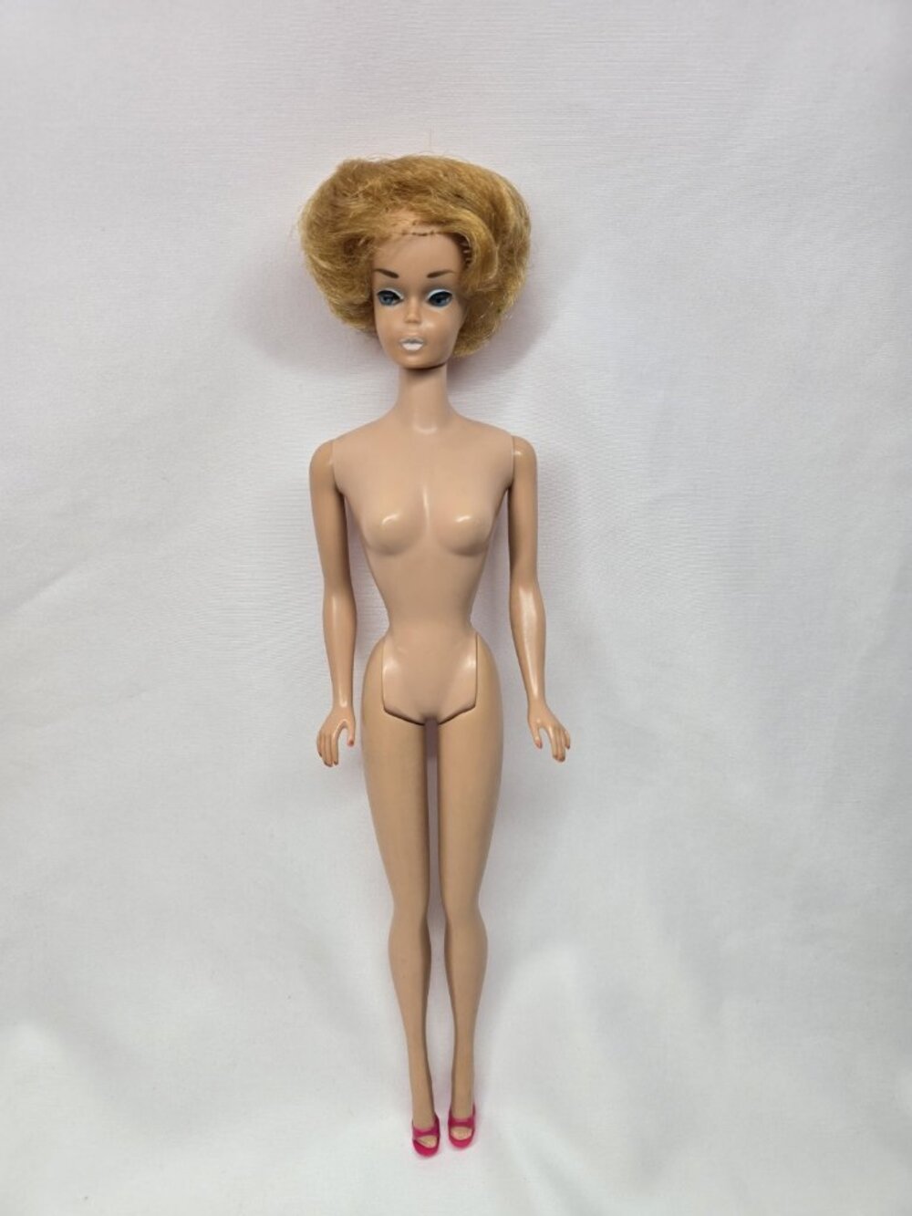 Mattel Barbie Bubblecut Doll 1960s Vintage- TLC- Nude Doll